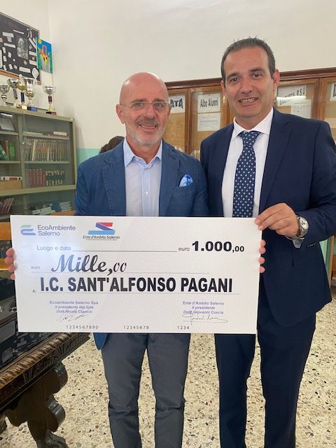 La seconda vita dei rifiuti: sul podio gli istituti di Nocera superiore, Pagani e Bellizzi