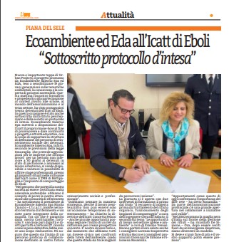 Rassegna stampa “Ecoambiente all’Icatt per il contest Urban Project” del 1/2/2025